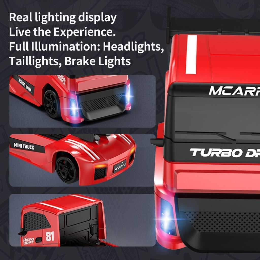 1:87 4WD Truck Car Drift Car Remote Control Version