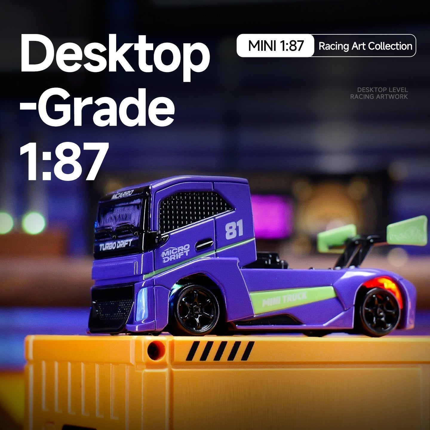 1:87 4WD Truck Car Drift Car Remote Control Version