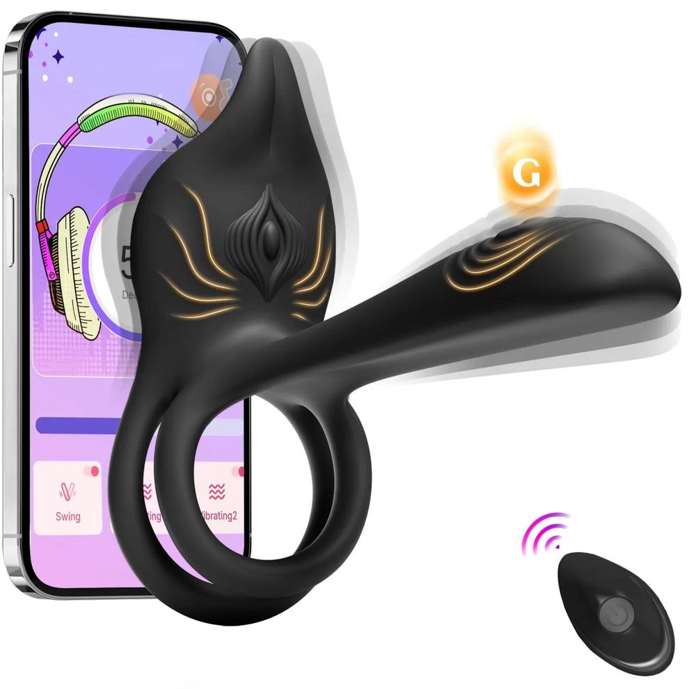 Dual Fox Ring Vibrator