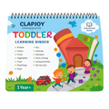 Toddler Learning Book Level 1, Preschool book, 16 in 1 activity book for kids age 2 years+