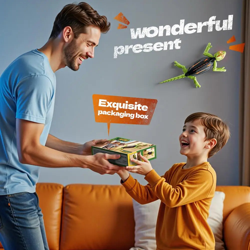 Wall-Climbing Gecko Remote Control Toy
