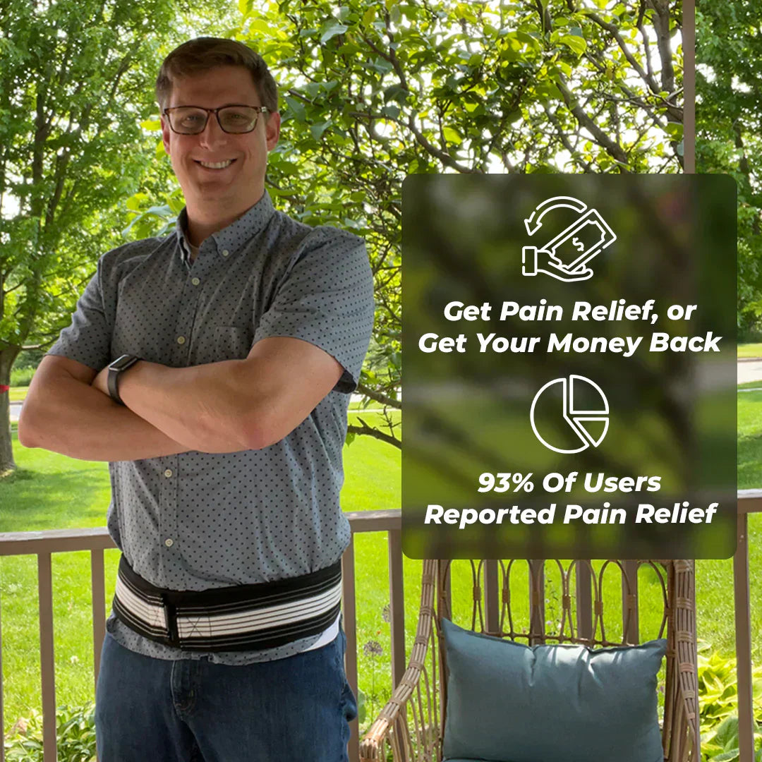 Instant Pain Relief Belt For Sciatica & Lower Back Pain