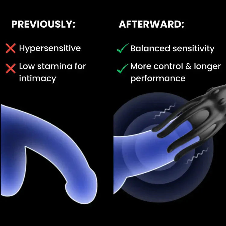 Vibrating Penis  Men'Health Trainer 3-in-1