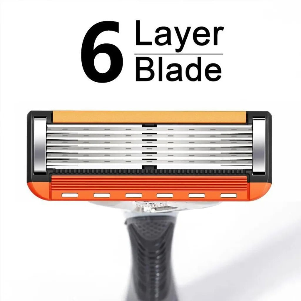 48-Piece Men's Razor Refill Set + Free Handle