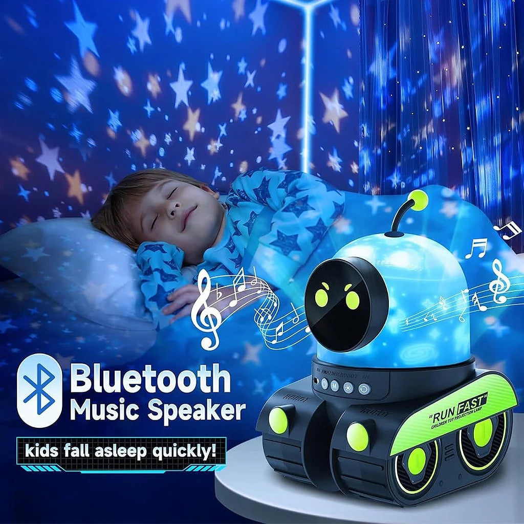 Robot Car Projector Night Light