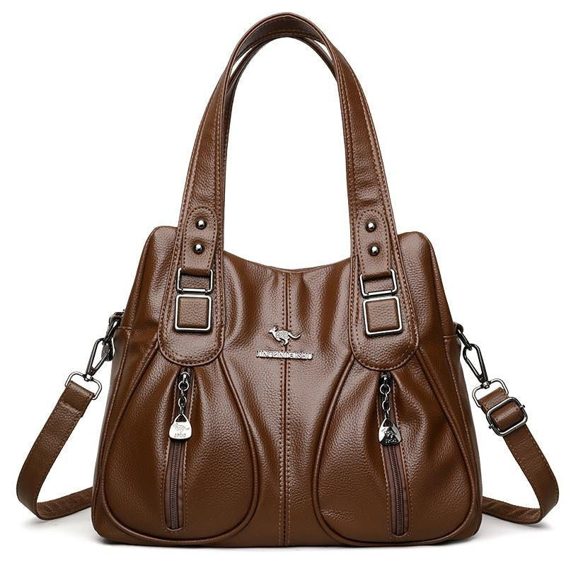 Women’s Multi-Pocket Crossbody Shoulder Handbag
