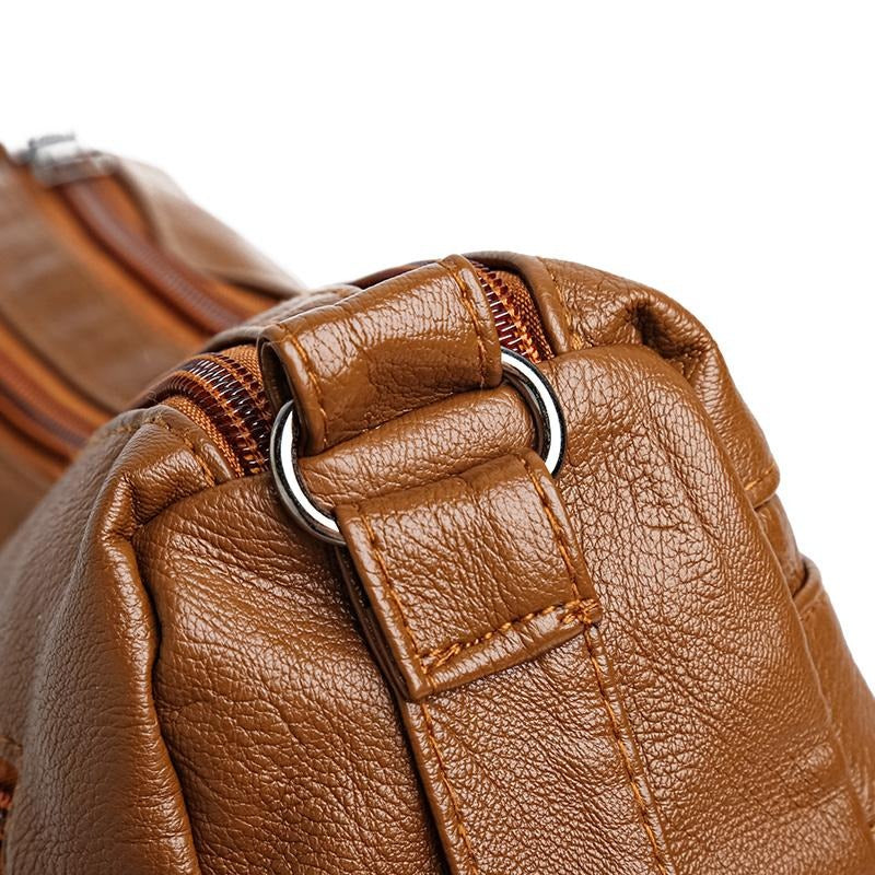 Large Capacity Women's Shoulder Crossbody Bag Multi-Pocket Bag Mobile Phone Bag